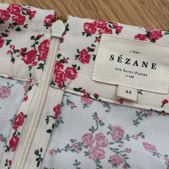 Sézane Tabata Floral Midi Skirt, 44, like new! - Picture 9 of 10